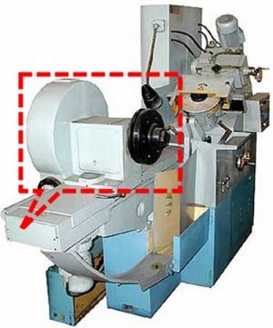 Бабка от заточного станка 3Д692, 3Е692 (Визас)