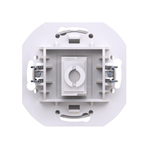 Розетка скрытой установки компьютерная CADUCEUS ALING EON с модулем Keystone RJ45 8P8C, cat.6, FTP, механизм