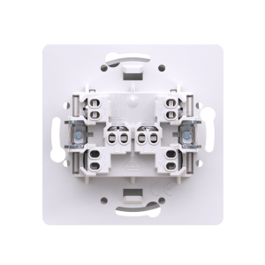 Выключатель скрытой установки CADUCEUS ALING EON, одноклавишный, перекрёстный, с индикацией, 10АХ, 250В~, механизм