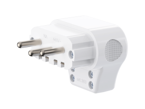 Вилка CADUCEUS ALING электрическая трёхполюсная, с заземлением, 16А, 440В~