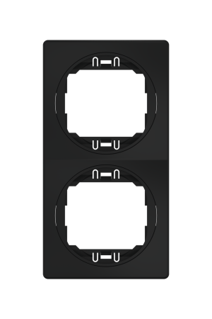 Рамка декоративная CADUCEUS ALING EON, двухместная, вертикальная