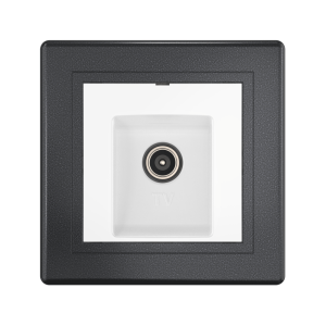 Розетка скрытой установки CADUCEUS ALING PRESTIGE антенная TV, одиночная