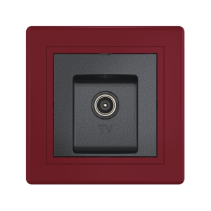 Розетка скрытой установки CADUCEUS ALING PRESTIGE антенная TV, одиночная