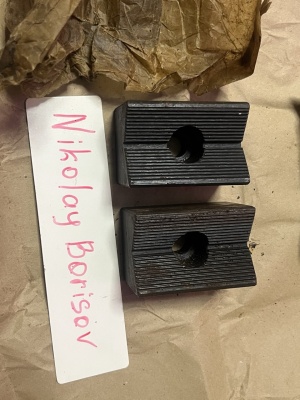 Губки тисков станочные ВМС, ПРП, СТР- У8А, 9ХС,40Х