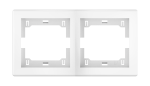 Рамка CADUCEUS ALING PRESTIGE декоративная, двухместная, горизонтальная