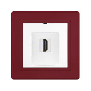 Розетка скрытой установки CADUCEUS ALING PRESTIGE с модулем Keystone HDMI тип A-A