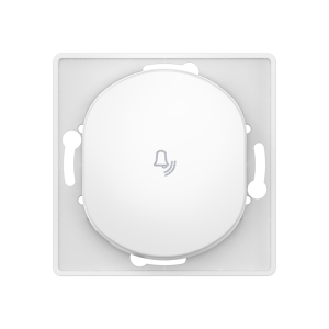 Выключатель скрытой установки CADUCEUS ALING EON, кнопочный, с символом «Звонок», 10А, 250В~, механизм