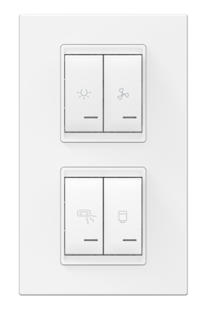 Комплект встраиваемых выключателей CADUCEUS ALING EXPERIENCE для ванной комнаты, 16А, 250В~