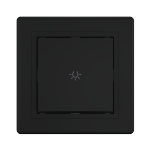 Выключатель скрытой установки CADUCEUS ALING PRESTIGE кнопочный, свет, 10АХ, 250В~