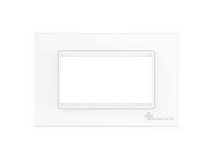 Рамка антибактериальная декоративная CADUCEUS ALING EXPERIENCE на 4 модуля