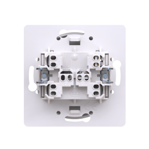 Выключатель скрытой установки CADUCEUS ALING EON, кнопочный, с символом «Свет», 10АХ, 250В~, механизм