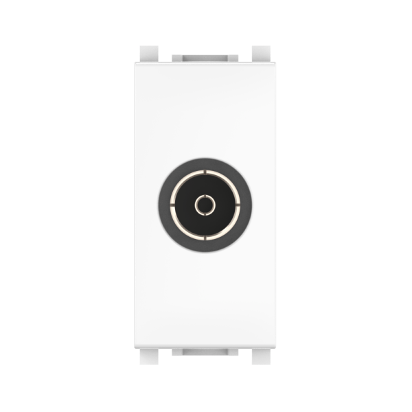 Антибактериальная FM-розетка CADUCEUS ALING EXPERIENCE для скрытой проводки, одиночная, модульная