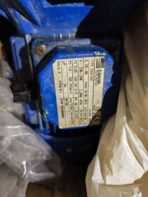 насос центробежный EBARA CDX/A 70/07 для пищевой промышленности