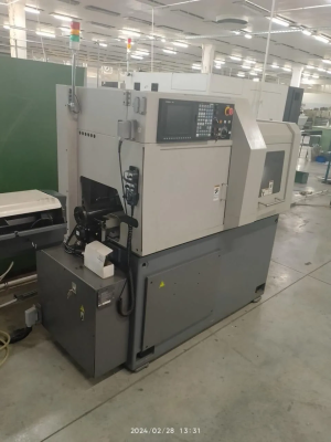 NOMURA NN-16SB6 TYPE 3 (производство компании NOMURA VTC AUTOMATIC LATHE Co., LTD, Япония), укомплектованный барфидером LNS XT-320 S2
