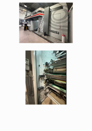 BOBST FISCHER & KRECKE, 8 цветов, 2012г. Планетарная флексографическая машина для выпуска гибкой упаковки