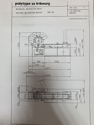 Печатная машина для печати на крышках POLYTYPE