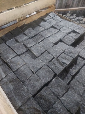 Брусчатка габбро диабаз, шунгит