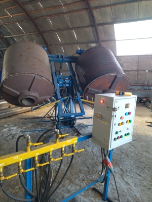 Станок для изготовления пластиковых емкостей 1.5 - 2 куб.м