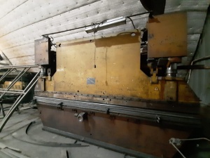 листогибочный пресс модели ИА1430А, 1984 года выпуска