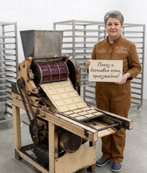 Ротационная машина для формовки сахарного печения