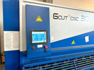 Гидравлические гильотинные ножницы BOSCHERT GIZELIS G-CUT 3013 CNC