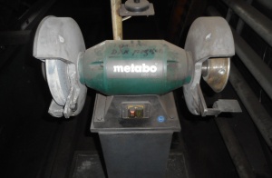 Точило METABO D-72622 в рабочем состоянии