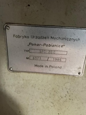 Плоскошлифовальный станок SPS20B