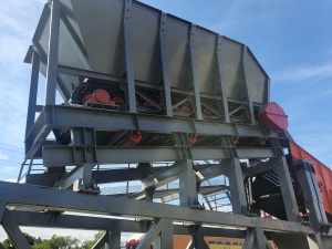 Установка дробления АД-110 с щековой дробилкой 100 м3/ч