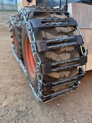 Гусеницы накидные для минипогрузчика