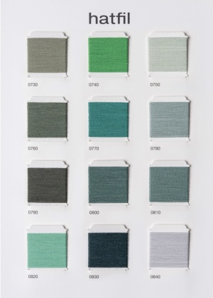 Пряжа крашеная ткацкая, трикотажная