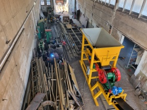 Агрегат дробления АВД-116 с щековой дробилкой 20 м3/ч