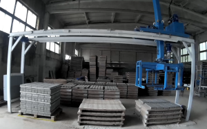 Завод по производству бетонных блоков