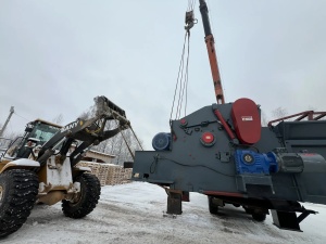 Барабанная рубительная машина