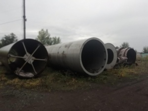 Печь вращающаяся Ø 2,5х40 м (вельц-печь)