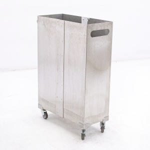 Контейнер нержавеющий передвижной 280х600х900