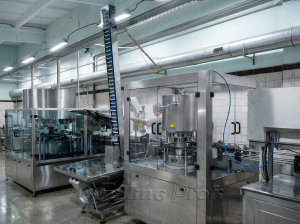 Автомат укупорочный роторный Камю, 7000 бут/ч