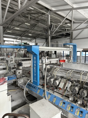 Линия с ЧПУ BUSETTI для стекла. На запчасти или под восстановление