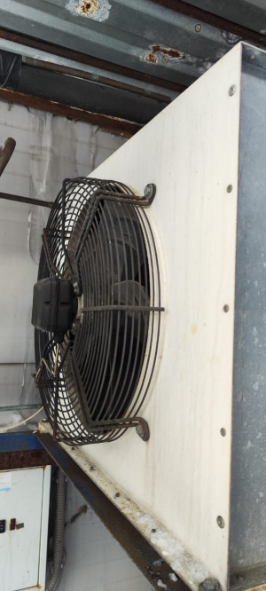 Холодильная машина для помещения 140 м³ (0…+2°C) — Danfoss, 380В, R507, испаритель 2 вентилятора