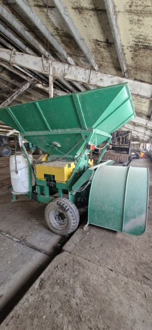 Плющилка влажного зерна пз-30