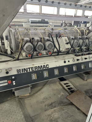 Линия с чпу для обработки стекла intermac busetti в хорошем состоянии