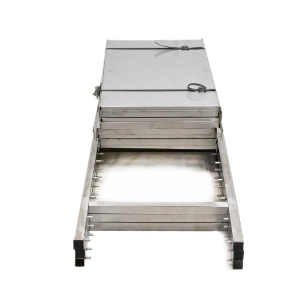 Стеллаж из нержавеющей стали 1770х600х1785 (2-секц., в разборе)