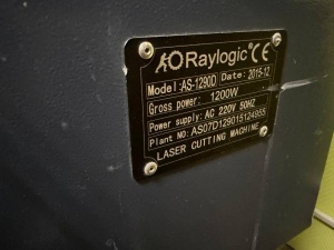 Лазерный станок RG 1290