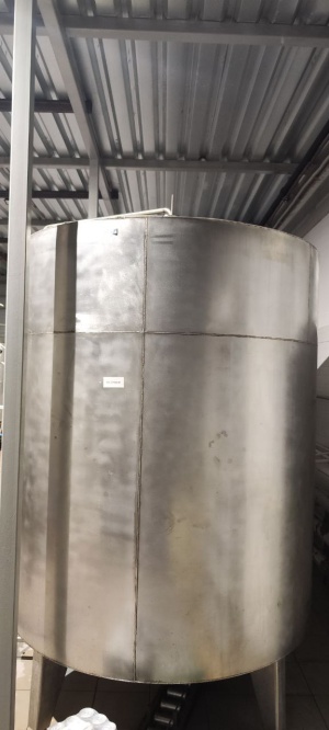 Аппарат дображивания 5000 л (AISI 304, 2 бар) в наличии 4 шт