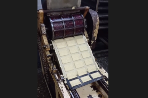 Ротационная машина для формовки сахарного печения