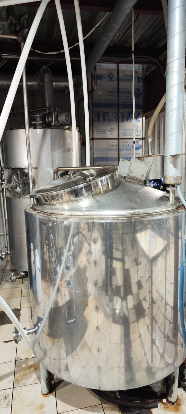 Ванна длительной пастеризации ВДП-600 AISI 304, электрические ТЭНы, 380 В