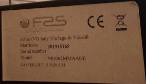 Вендинговый аппарат SAP Fast Lift 1050