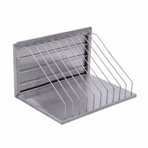 Полка навесная для досок 600х350х450 (10 ячеек)