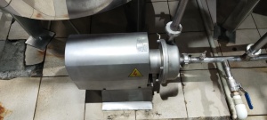 Пищевой центробежный насос BS-12-30 для перекачивания жидких продуктов