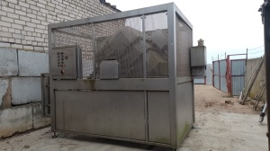 миксер для пастообразных продуктов с поворотной чашей на раме