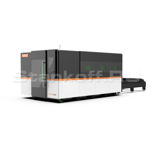 Оптоволоконный лазерный станок в защитной кабине XTC-1530G/6000 Reci